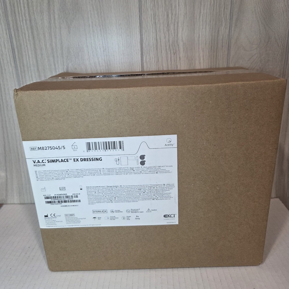 KCI EX Medium Dressing M8275045/5   SEE PICTURES BOX OF 5PIECES